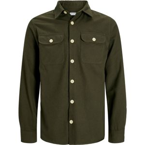Jack & Jones JJEDARREN Overshirt LS NOOS, Bosnacht; pasvorm: solid, XXL