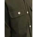 Overhemd - Effen - Katoen - Lange Mouw - Regular Fit