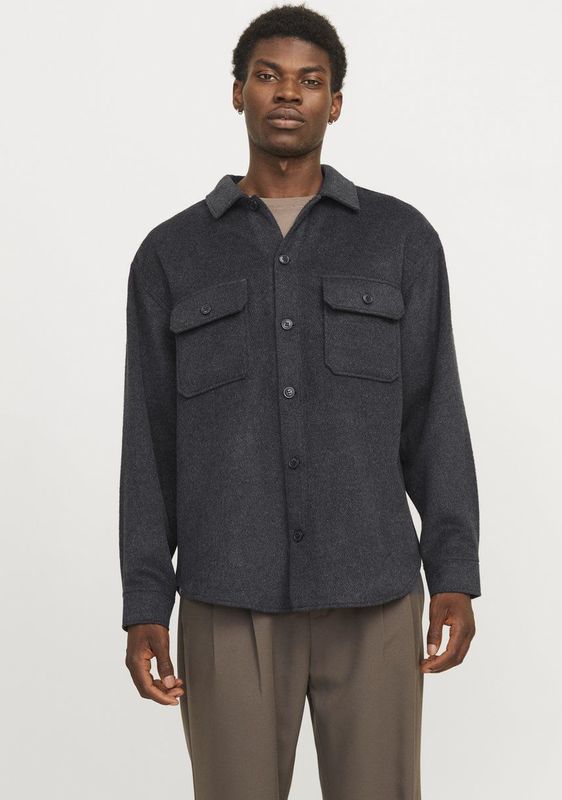 Overshirt - Groen - Twill - Relaxed Fit