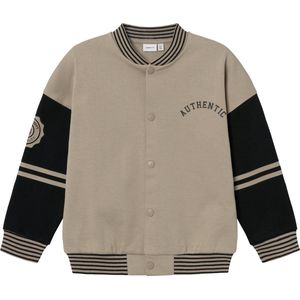 Name it - Nkmnassen Ls Rlx Sweat Card Bru - Jongens - Vesten