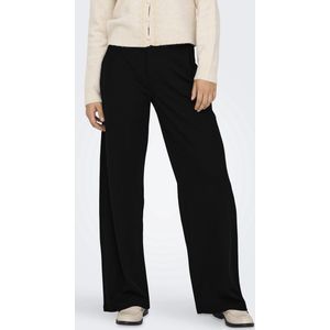 JDY - Regular Fit Broek - Zwart - Jersey