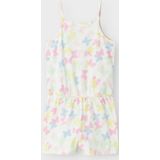 NAME IT - NMFVIGGA Jumpsuit - Bright White Butterflies - Jersey