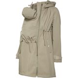 Jas - Grijs - Waterdicht - Membraan - Hoge Hals - Fleece Voering