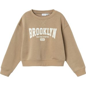Name It kids meisjes trui NIKNAKS Kelp Relaxed Fit