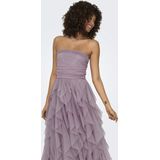 ONLY - ONLSKY - Cocktailjurk - Purper - Strapless/off-shoulder