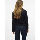 VERO MODA Vmemma Ls Jrs Noos Blazer voor dames, zwart.