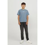 Shirt - JORVesterbro - Jersey - Ronde Hals - Losse Pasvorm - Kwartmouw