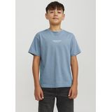 Shirt - JORVesterbro - Jersey - Ronde Hals - Losse Pasvorm - Kwartmouw