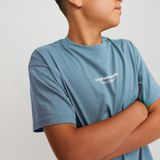 Shirt - JORVesterbro - Jersey - Ronde Hals - Losse Pasvorm - Kwartmouw