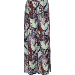 Vero Moda Broek Vmgaja Palma Hw Pants Wvn Ga 10308910 Black/palma Dames