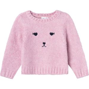 Name it - Nmfobibi Ls Knit - Meisjes - Truien