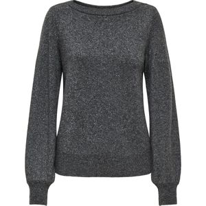 TOM TAILOR - Trui - Grijs Gemêleerd - Knitwear - Lange Mouw