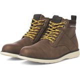 Jack & Jones - JFWDenver - Veterboots - Bruin - Imitatieleer - Snoersluiting