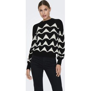 JDY Tina Jacquard Knitted Sweater Dames