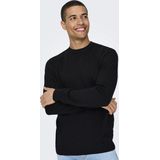 Only&sons - Onsloui Reg 12 Mel Crew Knit Noos - Heren - Gebreide Truien