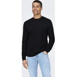 Only&sons - Onsloui Reg 12 Mel Crew Knit Noos - Heren - Gebreide Truien