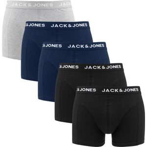 Jack & Jones - JACANTHNONY - Boxershorts - Navy / Black - 5-pack