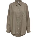 ONLY - Onltokyo - Overhemd - Brindle - Luchtig Linnen Viscose