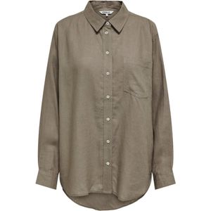 ONLY - Onltokyo - Overhemd - Brindle - Luchtig Linnen Viscose