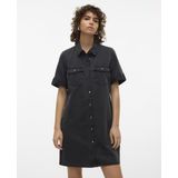 VERO MODA - Blue Denim Jeans - Bootcut - Normale Taille - 98% Katoen