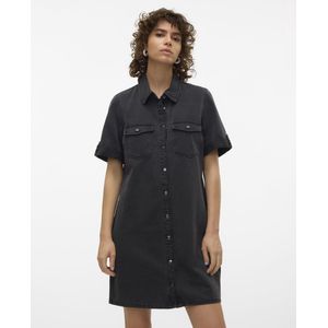 VERO MODA - Blue Denim Jeans - Bootcut - Normale Taille - 98% Katoen