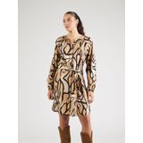 Vero Moda - Vmmartha L/s Dress - Midi-jurk - Zwart - 80% LENZING™ ECOVERO™ Viscose