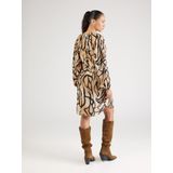 Vero Moda - Vmmartha L/s Dress - Midi-jurk - Zwart - 80% LENZING™ ECOVERO™ Viscose