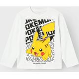 Name It T-shirt Nkmamas Pokemon Ls Nreg Top Box Noo 13234562 Bright White Mannen 4 X 0
