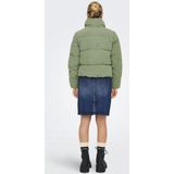 Onlnewdolly - Puffer Jacket - Kort - Hoge Opstaande Kraag - Lange Mouwen - Zwart