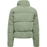 Onlnewdolly - Puffer Jacket - Kort - Hoge Opstaande Kraag - Lange Mouwen - Zwart