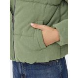 Onlnewdolly - Puffer Jacket - Kort - Hoge Opstaande Kraag - Lange Mouwen - Zwart