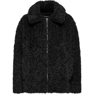ONLY - ONLCALI - Imitatiebont Jas - Zwart