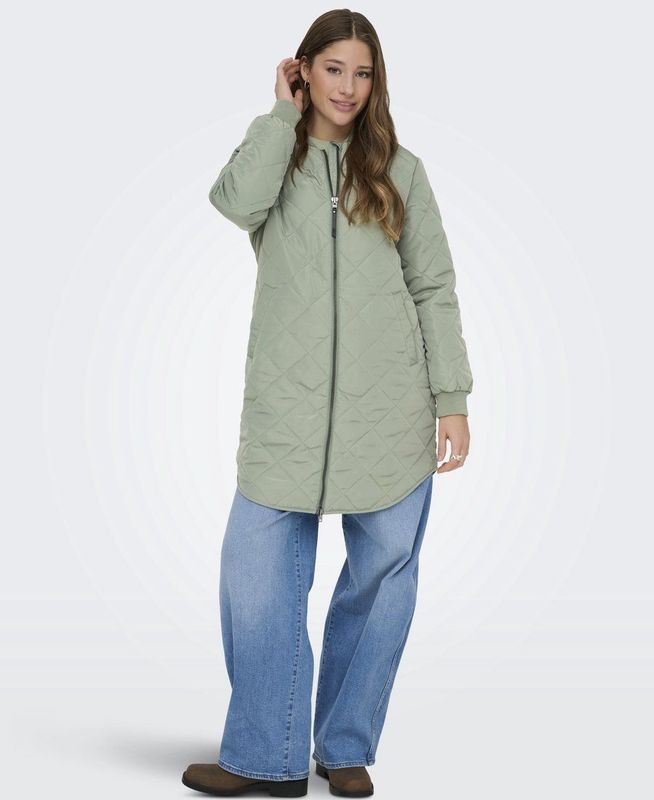 Onljessica - Jas - Lang - Gequilte Detail - Polyester Voering