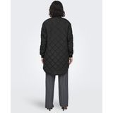Only - Onljeica Quilted Zip - Jas - Zwart - Gewatteerd