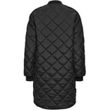 Only - Onljeica Quilted Zip - Jas - Zwart - Gewatteerd