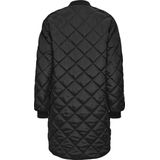 Only - Onljeica Quilted Zip - Jas - Zwart - Gewatteerd