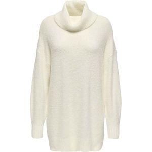 ONLY ONLPIUMO LS LOOSE ROLLNECK CC KNT Dames Trui - Cloud Dancer