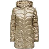 Alleen - Gewatteerde Jas - Dames - Kleur - Materiaal