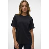 Vero Moda T-shirt Vmdemi Ss O-neck Top Jrs Noos 10308819 Black Dames