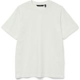 Vero Moda T-shirt Vmdemi Ss O-neck Top Jrs Noos 10308819 Snow White Dames