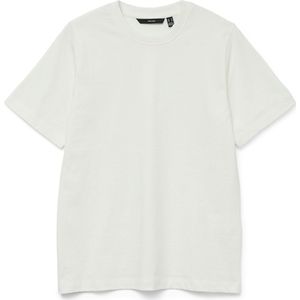 Vero Moda T-shirt Vmdemi Ss O-neck Top Jrs Noos 10308819 Snow White Dames