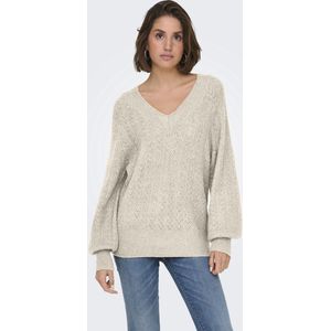 Only - Onllucilla - Trui - Birch/gold Glitter - Dames