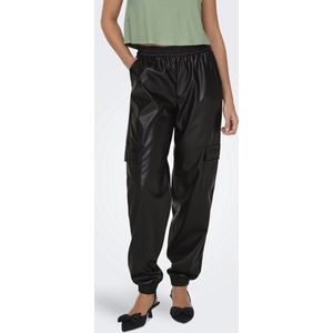 Only - Onlfaduma-Tana Mw Faux Lea Cargo Cc Pnt - Meisjes - Leggings