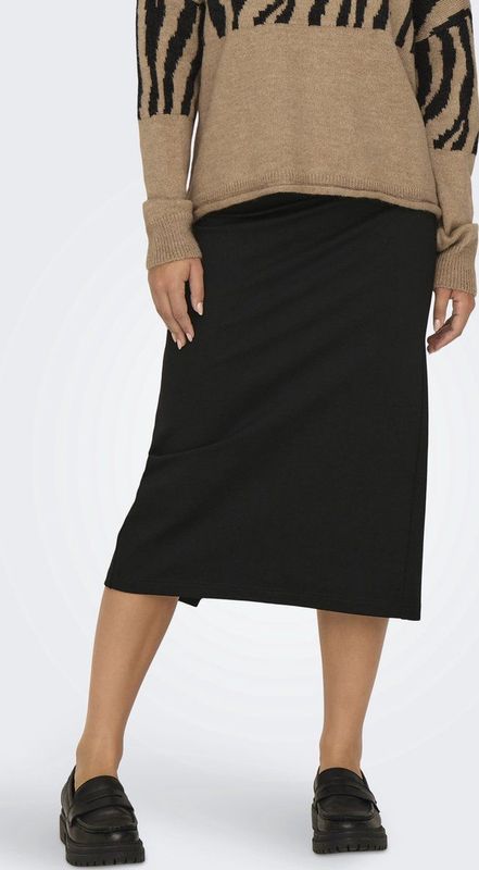 Banned - Betty Rock Peplum Kokerrok - S - Zwart