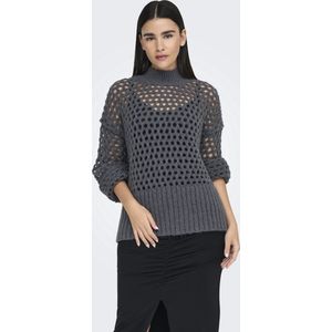 Only - Onlbillie Life Higneck Cc Knt - Dames - Gebreide Truien