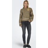 ONLY - ONLAMANDA - Trui - Brokaat - Gerecycled Materiaal - Lange Mouw