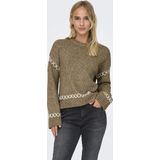 ONLY - ONLAMANDA - Trui - Brokaat - Gerecycled Materiaal - Lange Mouw