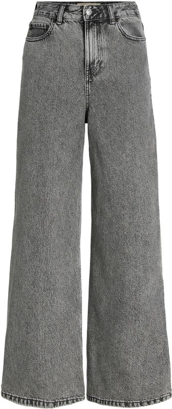 Jack & Jones - Tokyo Wide R6119 - Hoogzittende Jeans - Stonewash - 100% Katoen