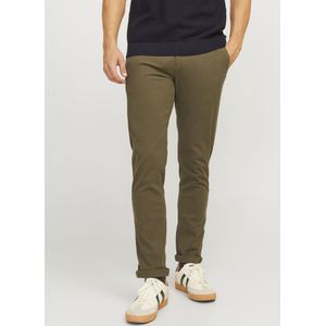 Chino Broek - Effen - Katoen - Slim Fit