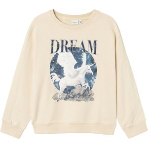 Name it - Nkfoldet Ls Rlx Sweat Bru Box - Meisjes - Sweaters